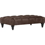 GUTMANN FACTORY Hocker Amazonas 120 x 35 x 80 cm Braun