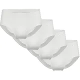 Ammann Slip unifarben Weiß XL 4er Pack