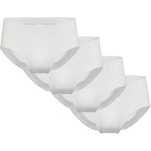 Ammann Slip unifarben Weiß XL 4er Pack