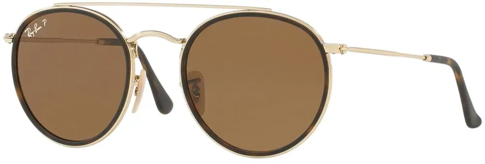 Ray-Ban RB3647N Round Double Bridge 001/57 Polarized Gr. Farbe:RB3647N001/57