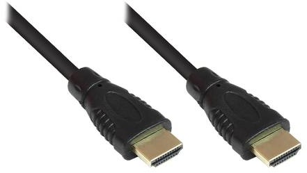 Kabelmeister® High-Speed-HDMI®-Kabel mit Ethernet, vergoldete Stecker, 1,5m