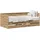 vidaXL Tagesbett mit Schubladen 90 x 200 cm eiche