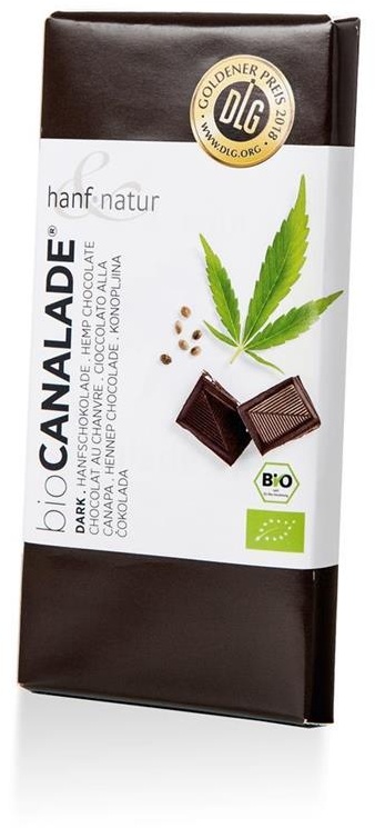 Hanf & Natur - Bio Canalade® Dark - Hanf Schokolade - 100g
