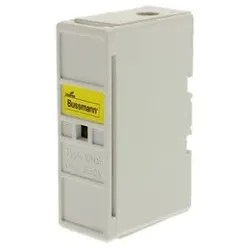 Eaton 63ENSFWHITE Sicherungshalter, Niederspannung, 63 A, AC 550 V, BS88/F2, 1P, BS, Schraub- oder DIN-Schienenmontage, Sicherungshalter frontseitig/Sicherungshalterans 63A 550V FUSE HOLDER WHITE - 5 Stück
