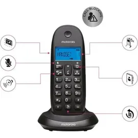 Motorola C1001CB+ schwarz