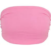 URBAN CLASSICS Damen Ladies Neon Bandeau Top Top, per Pack Rosa (neonpink 00355), X-Small (Herstellergröße: XS) - XS