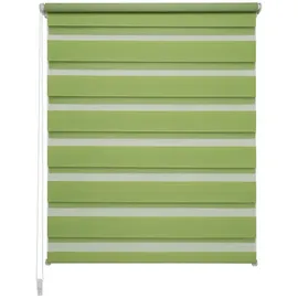 LIEDECO Doppelrollo Klemmfix 60 x 160 cm apfelgrün