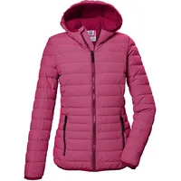 G.I.G.A. DX by killtec Damen Steppjacke/Übergangsjacke mit Kapuze GS 65 WMN QLTD JCKT, dunkel himbeere,