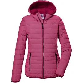 G.I.G.A. DX by killtec Damen Steppjacke/Übergangsjacke mit Kapuze GS 65 WMN QLTD JCKT, dunkel himbeere,