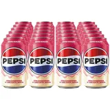 Pepsi Cream Soda Strawberry Vanilla 0,33 Liter, 24er Pack