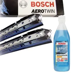 Bosch Wischerblatt A955S+Anti Frost Reiniger [Hersteller-Nr. 31441410] für BMW, Alpina