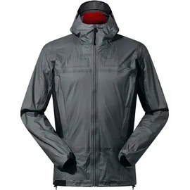 Berghaus Mtn Guide Hyper Alpha Jacke - Grey Pinstripe / Jet Black - L