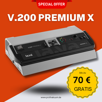 LaVa V200 Premium X Vakuumierer / 2-fach Naht / bis zu 70 € Gratis Aktion / 5 Jahre Garantie*