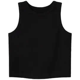 NAME IT Ripptanktop NKFNAKAL SL SHORT TOP (1-tlg) schwarz 134/140 EU
