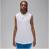 Nike Herren Shirt M J DF SPRT SLVLS TOP, Größe L in Weiß WHITE/BLACK