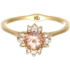 haze & glory Haze&Glory Ring gold & rosa / transparent 56