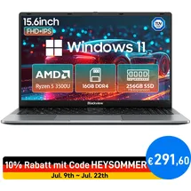 Blackview AceBook 6 15,6'' AMD Ryzen 5 3500U 16 GB RAM 256 GB SSD Win11 Home