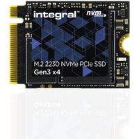 Integral 256GB NVMe M.2 2230 SSD PCIe Gen3 x4 - Read Speed bis zu 3000MB/s, Write Speed bis zu 1800MB/s - Internes SSD 2230 M2 2230 Valve Steam Deck SSD, Microsoft Surface Pro, PC & Laptop