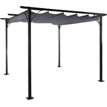 MCW Pergola C42 3 x 3 m Grau 