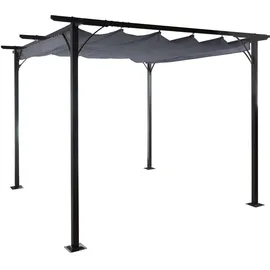 MCW Pergola C42 3 x 3 m Grau 
