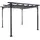 MCW Pergola C42 3 x 3 m Grau 