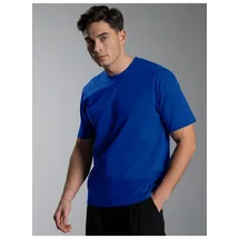 TRIGEMA T-Shirt TRIGEMA T-Shirt aus 100% Baumwolle (1-tlg) blau XS (42)