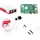 BerryBase Raspberry Pi 4 Computer Modell B, 4GB RAM Light Starter Kit, weiß