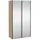 Tvilum Schiebetürenschrank Como 120 x 220 x 0 cm Braun