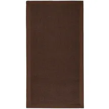 Karat Sisal-Teppich Amazonas Dunkelbraun Mit Bordüre