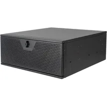 Silverstone RM44 ATX mATX, Mini-ITX, SSI CEB, SSI EEB), PC Gehäuse, Schwarz