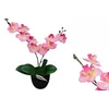 Künstliche Orchidee mit Topf 30 cm Rosa