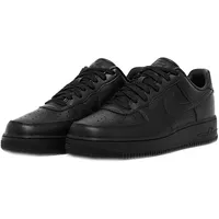 Nike Herren Air Force 1 '07 Fresh Sneaker, Schwarz, Anthrazit, Schwarz, Schwarz, 40.5 EU - 40.5 EU