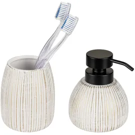Wenko Pascoli Badaccessoire-Set Goldfarben