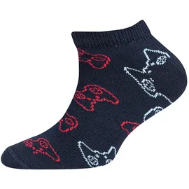 CAMANO Sneakersocken 8er Pack ca-soft in captain's blue | Gr.: 27-30