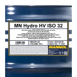 Mannol MN2201-60 Zentralhydrauliköl 60L