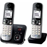 Panasonic TELEPHONE DECT DUO Noir, Telefon, Grau