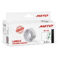 METO Etiketten für Handauszeichner (29 x 28 mm, weiß,