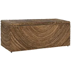 Truhe Home ESPRIT natürlich Faser 120 x 45 x 50 cm
