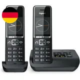 Cordless Gigaset Comfort 550A Duo, Schnurlos, Schwarz
