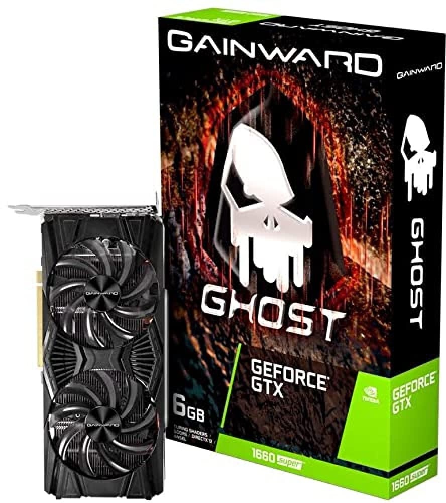 Gainward GeForce GTX 1660 SUPER Ghost 6GB GDDR6 Grafikkarte - DisplayPort/HDMI/DVI