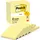 Post-it Post-it® Notes 654 Haftnotizen gelb 5 Blöcke + GRATIS 1 Blöcke