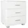Wohnling Nachtschrank Latina 45 x 34 x 54 cm Weiß