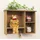 DanDiBo Ambiente Dandibo - Setzkasten Yx-14b221 Wandregal Shabby 34 Cm Sammlervitrine Schlüsselhaken Regal