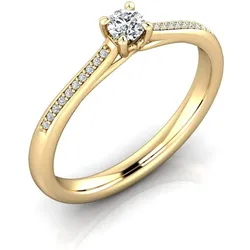 Verlobungsring VR21 333er Gelbgold - 2763