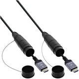 InLine HDMI-Kabel 2.1 50 m Schwarz