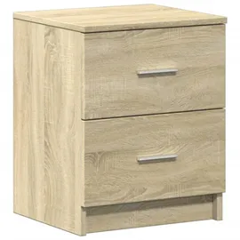 vidaXL Nachtschrank mit 2 Schubladen 40 x 36 x 50 cm Braun
