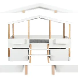 Möbilia Schublade 2er Set Lizzi 58 x 90 x 40 cm MDF weiß