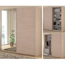 Parisot Schiebetürenschrank Swing 178 x 203 x 0 cm Beige