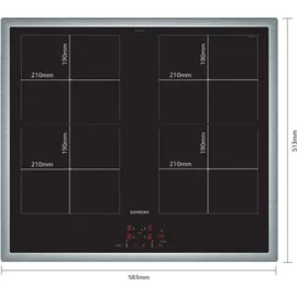 Siemens EM645CQB6E Induktionskochfeld