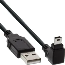 InLine USB-A auf Mini-USB 1 m Schwarz